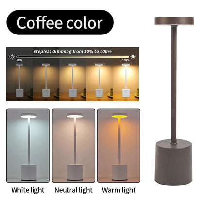 Rechargeable Elegant Desk Lamp