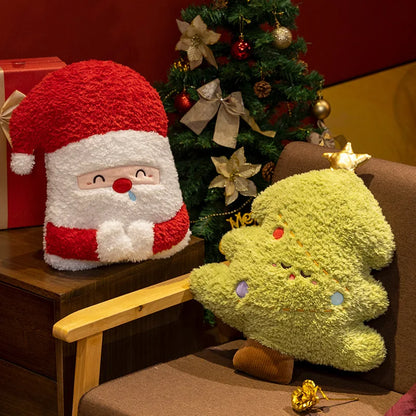 Santa Claus Holiday Cushion