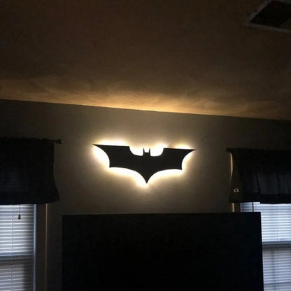 Colorful LED Bat Wing Light