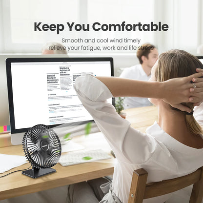 Portable USB Cooling Desk Fan