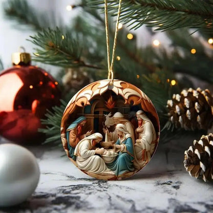 Holy Family Tree Decorations