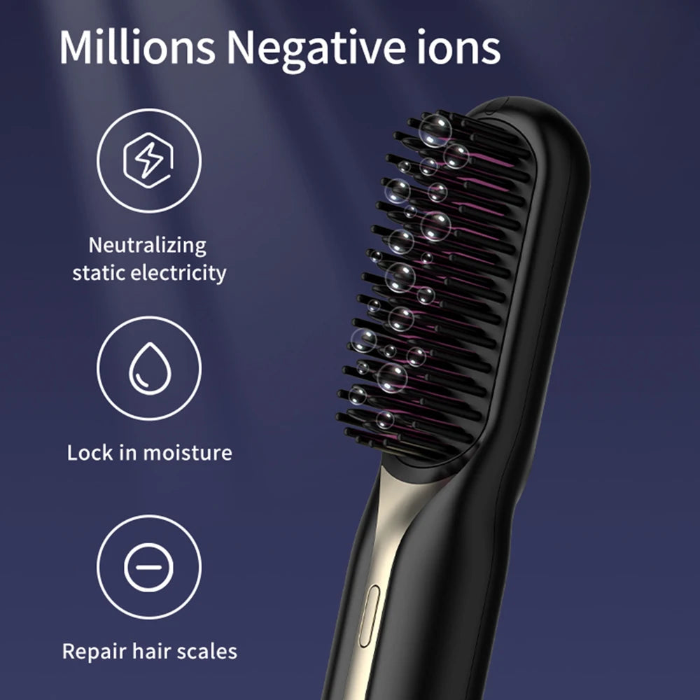 Portable Fast Heating Hair Comb