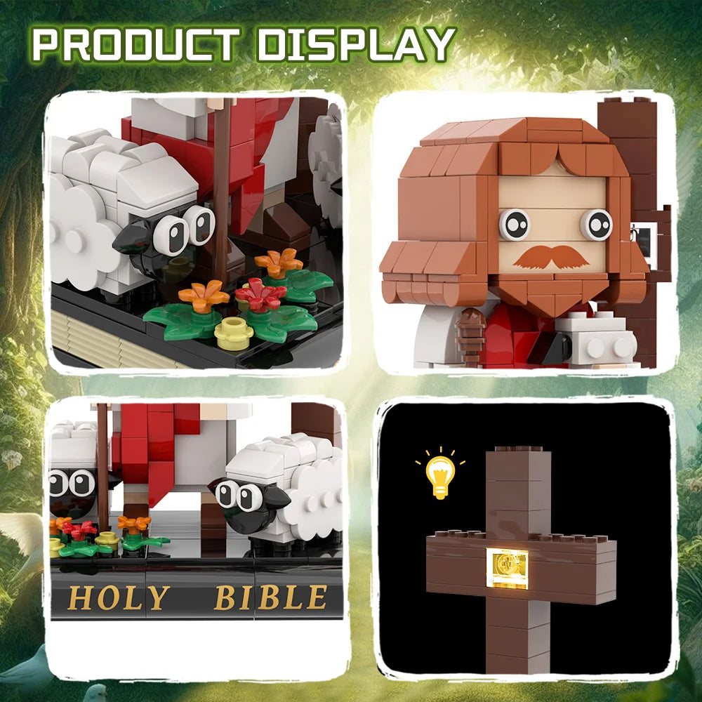Christian Faith MOC Toy Blocks