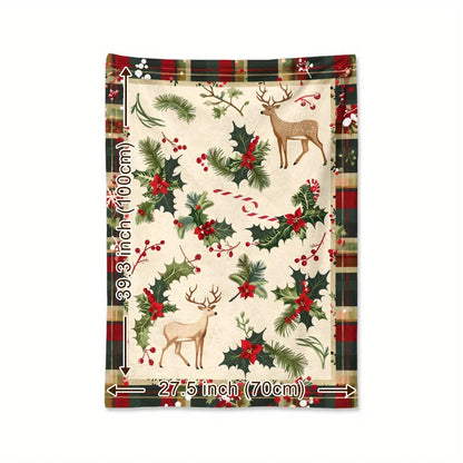Buffalo Plaid Christmas Blanket
