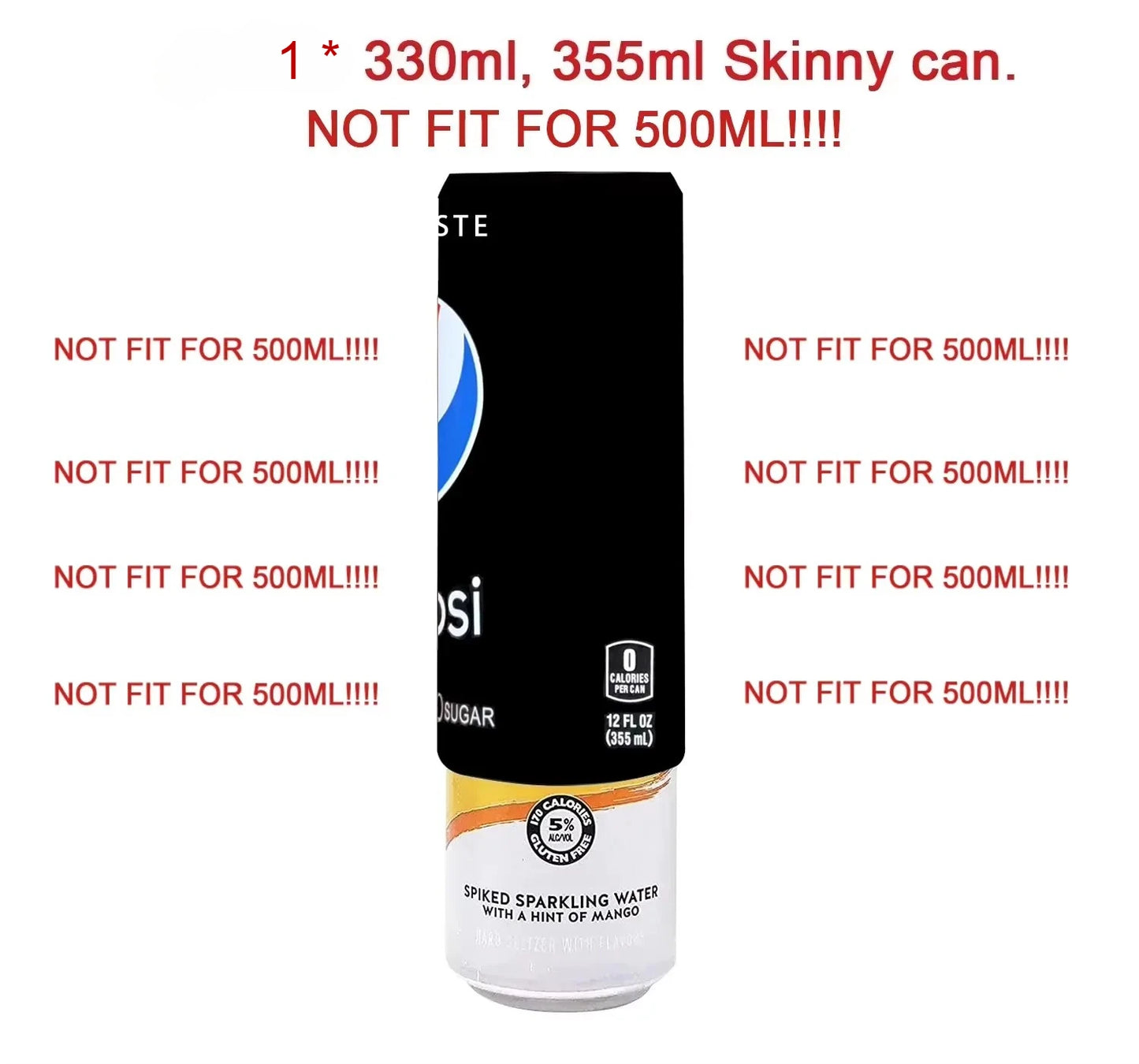 Thermal Travel Beer Can Cover
