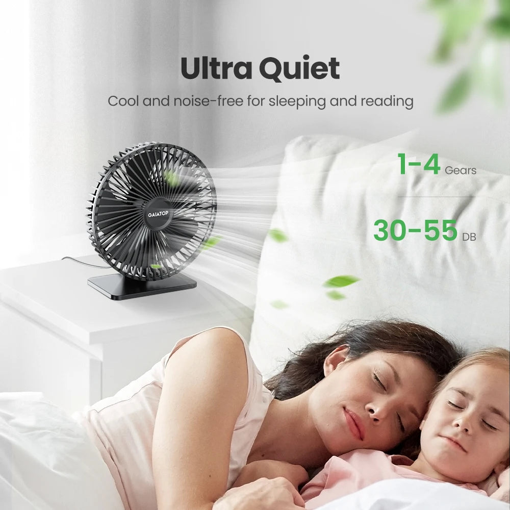 Portable USB Cooling Desk Fan
