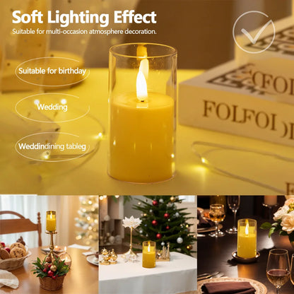 Flameless Romantic Soft Light Candle