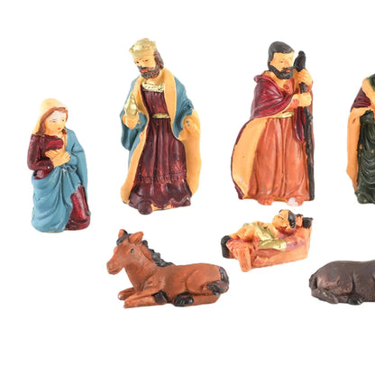 Holiday Scene Decorative Ornaments