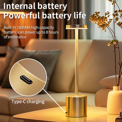 Rechargeable Elegant Desk Lamp