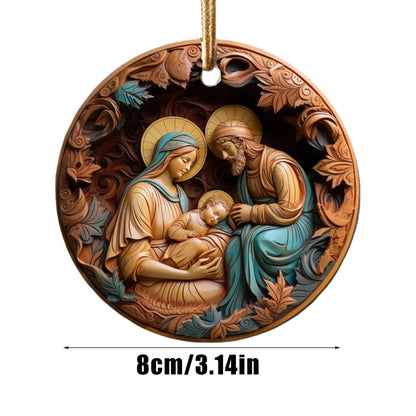 Holy Family Tree Decorations