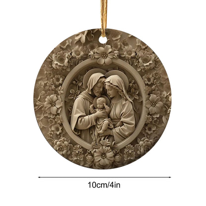 Holy Family Tree Decorations