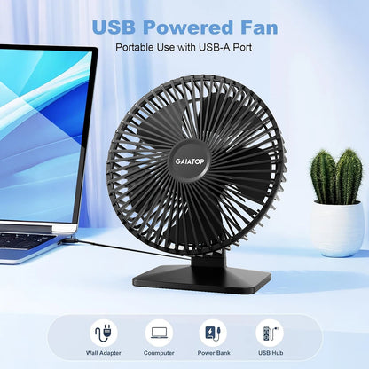 Portable USB Cooling Desk Fan