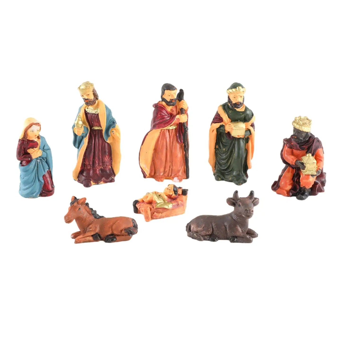 Holiday Scene Decorative Ornaments
