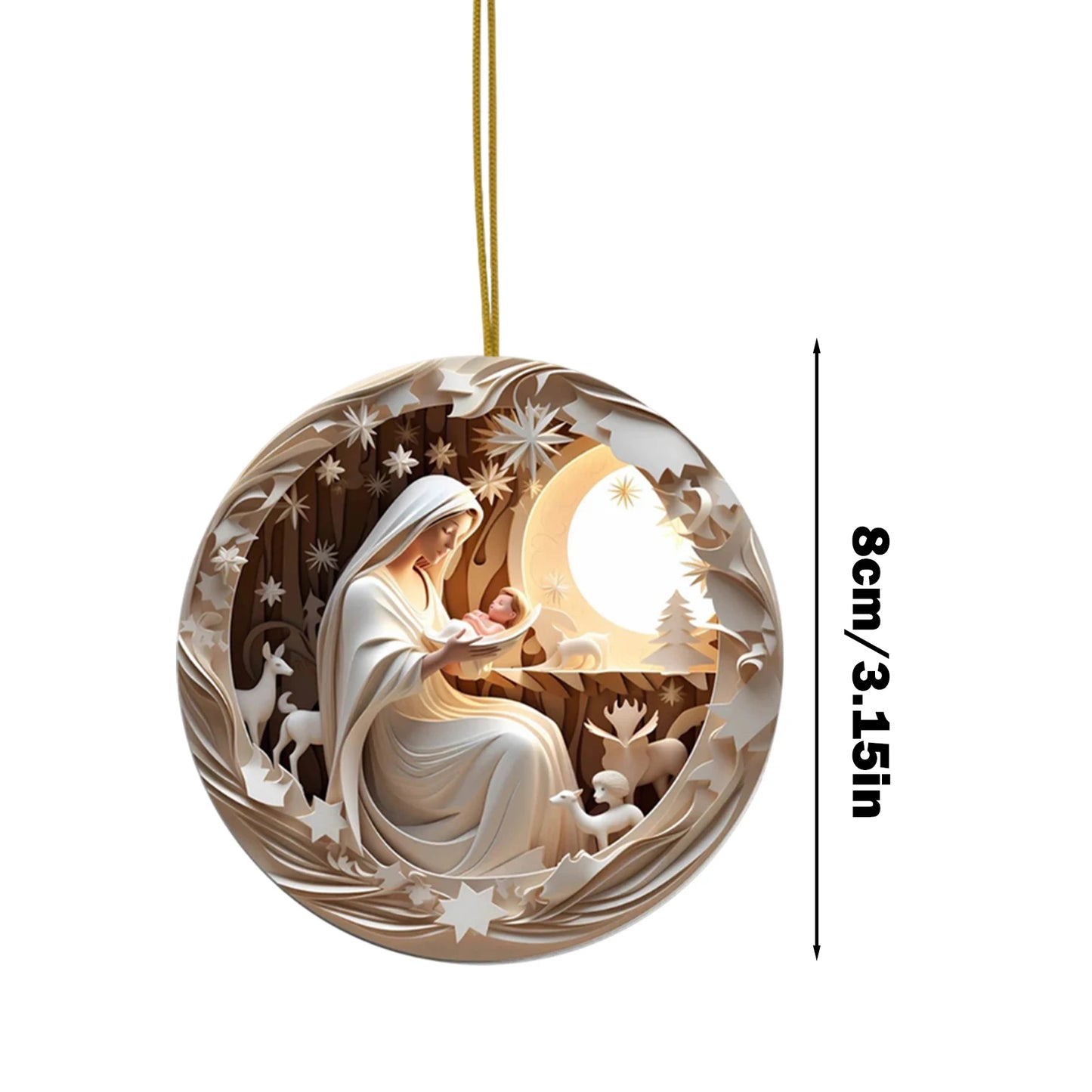 Holy Family Tree Decorations